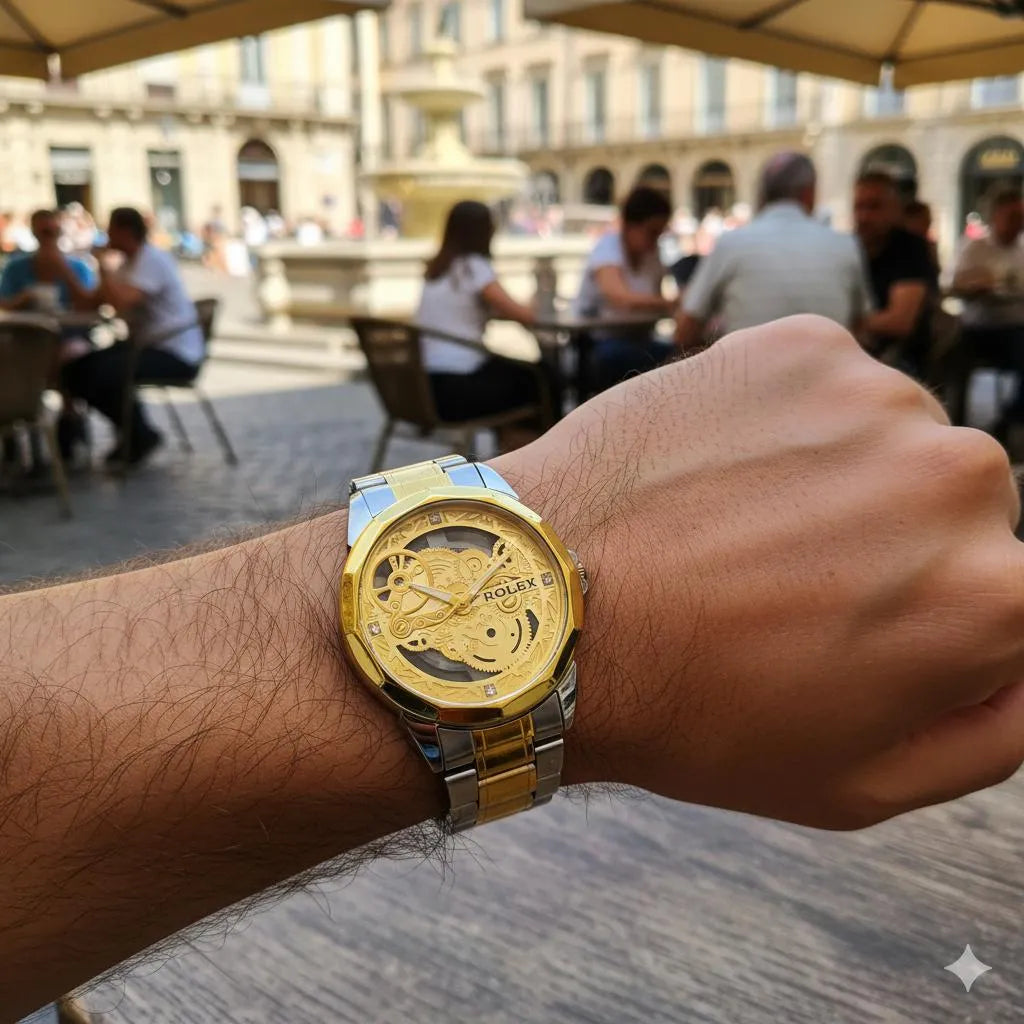 Men's Movement: Quartz, Water Resistant Watch