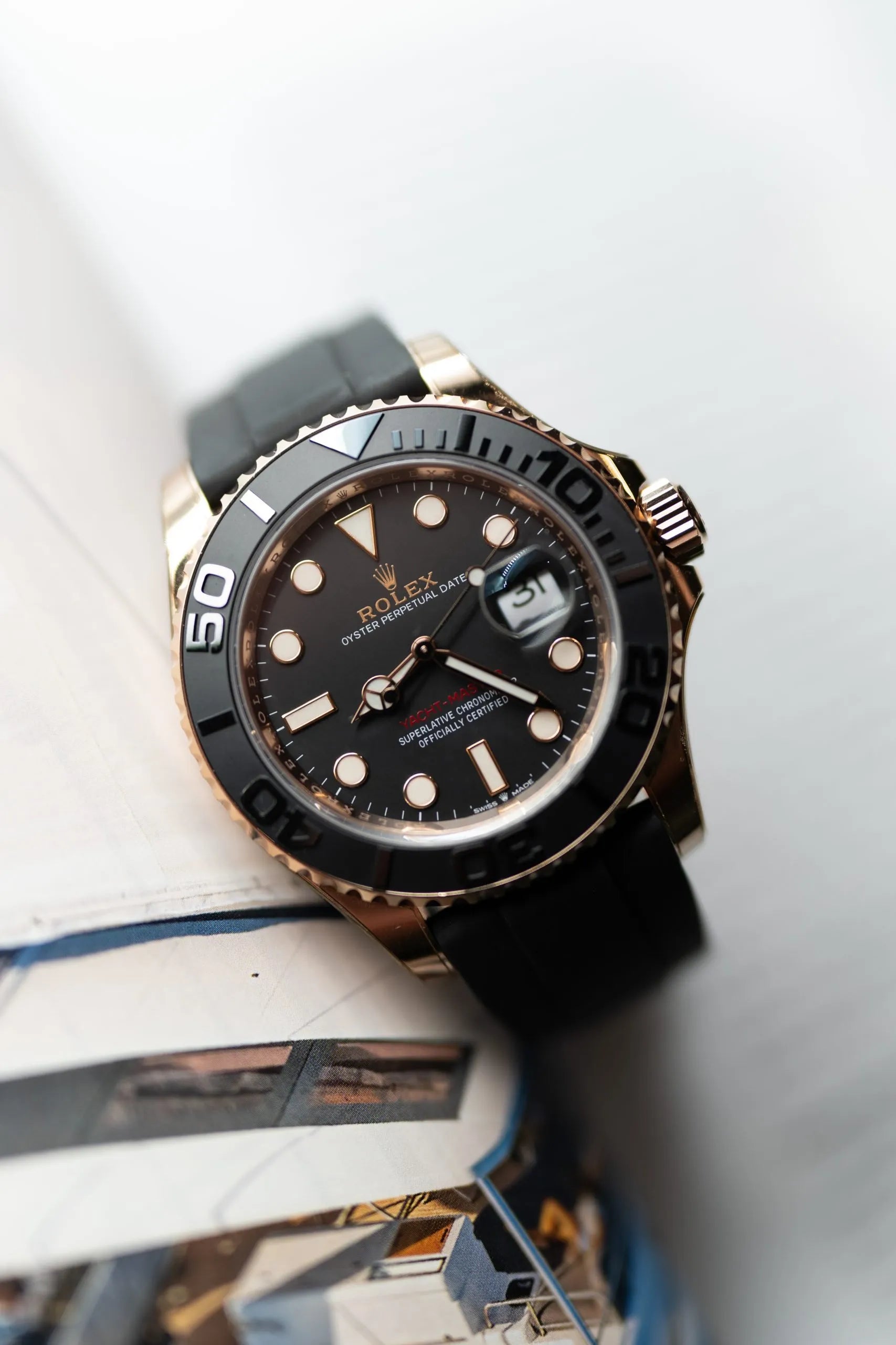 luxury stainless steel watch